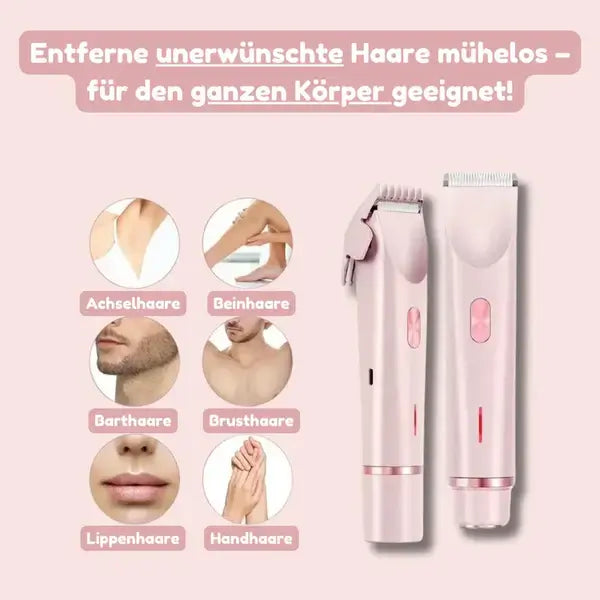 BloomShave™ - 2-in-1 Damen Körperrasierer